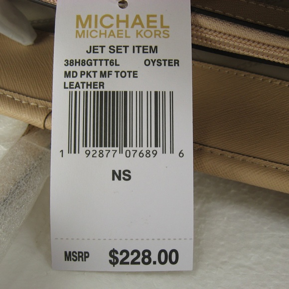 Michael Kors Jet Set Item MD PKT MF Tote 6896 - Picture 8 of 9